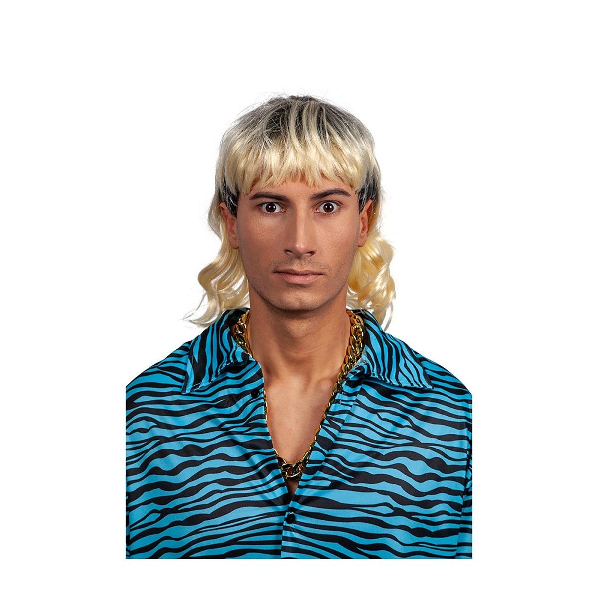 Wicked Costumes Ltd - 80's Exotic Mullet Wig - Adult - Fancy Dress Central