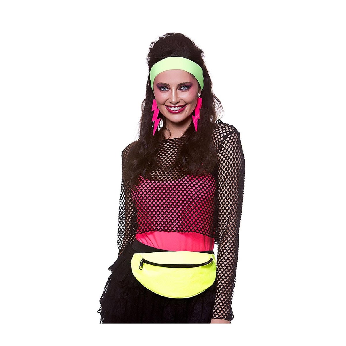 Wicked Costumes Ltd - Bum Bag (Neon Yellow) - Adult - Fancy Dress Central