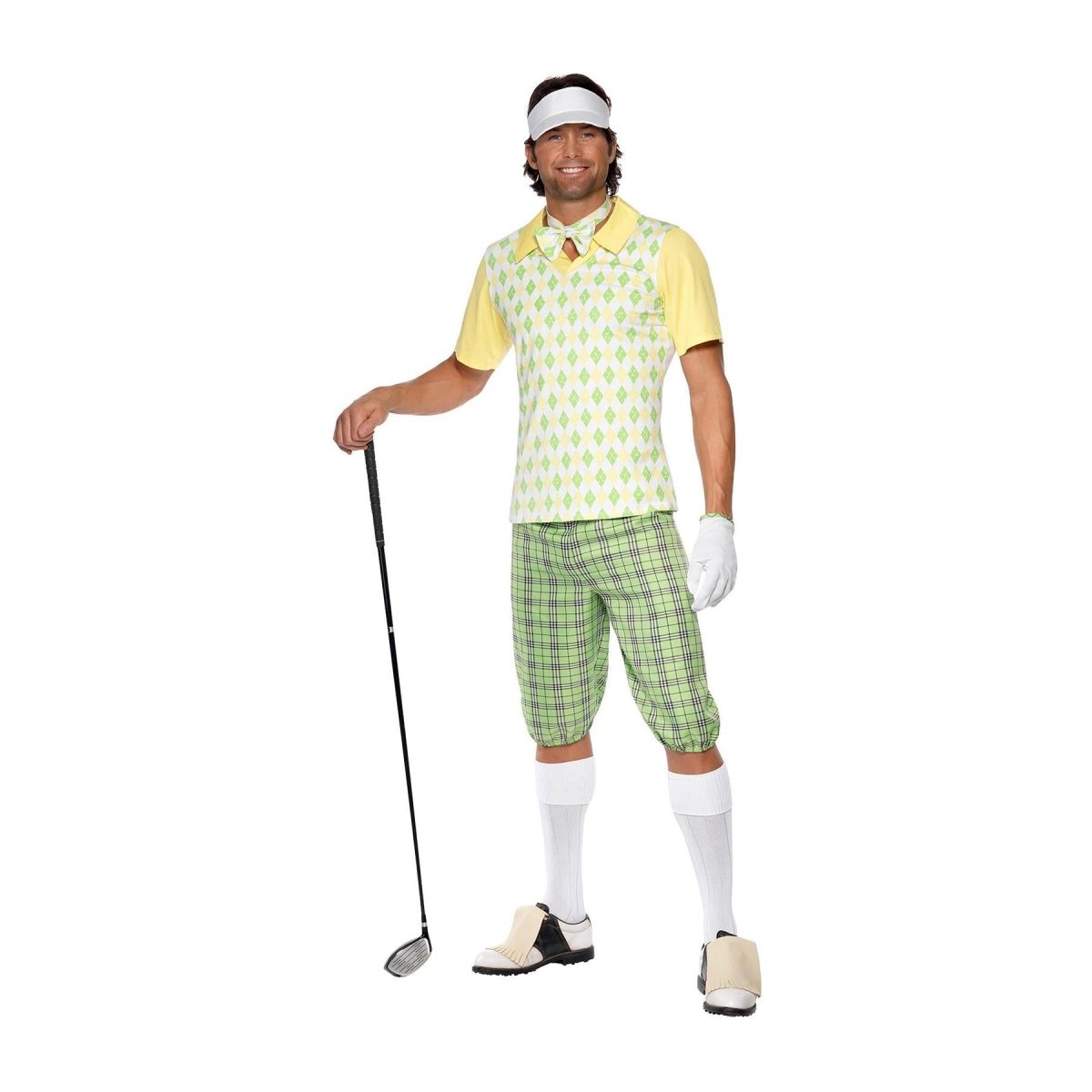 Smiffys - Gone Golfing Costume - Men - Fancy Dress Central