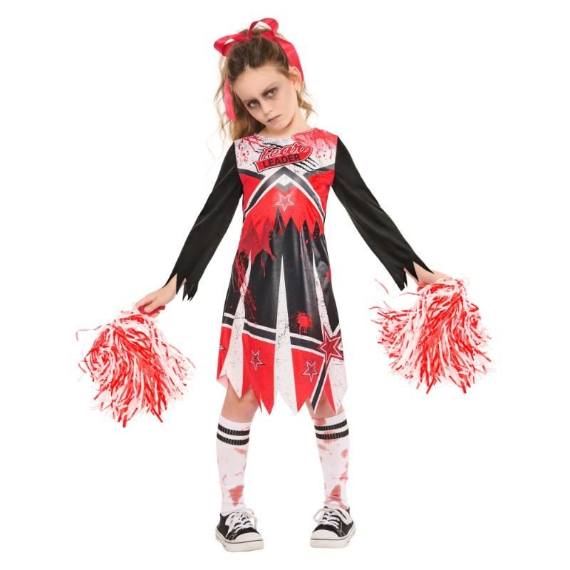 Rubies - Zombie Cheerleader Costume - Girls - Fancy Dress Central