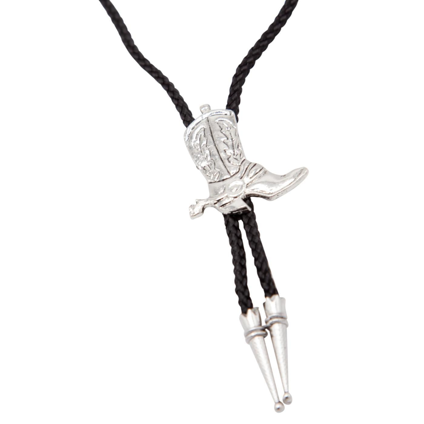 Cowboy Boot Bolo Tie - Adult