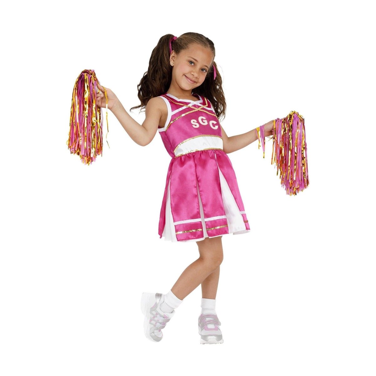 Smiffys - Cheerleader Costume - Girls - Fancy Dress Central