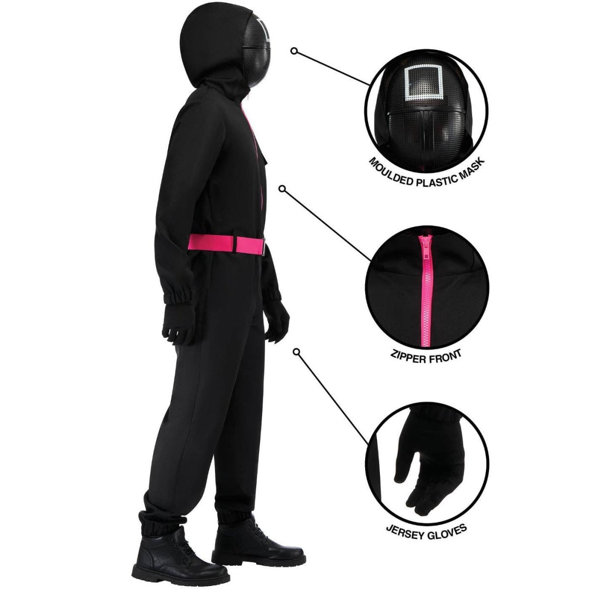 Rubies - Squid Games Supervisor Costume - Men - Fancy Dress Central