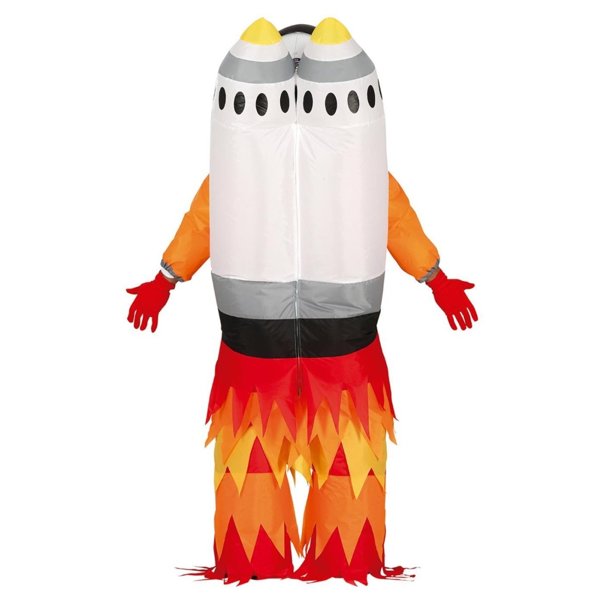 Fiestas Guirca - Inflatable Rocket with Astronaut Costume - Men - Fancy Dress Central