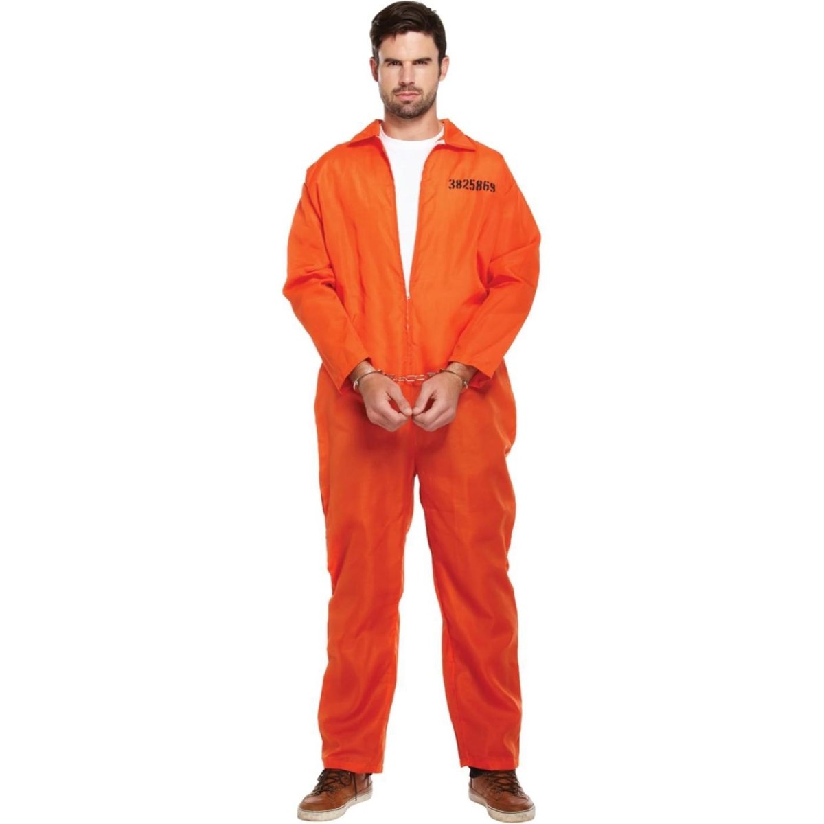 Henbrandt - Prisoner Costume - Men - Fancy Dress Central