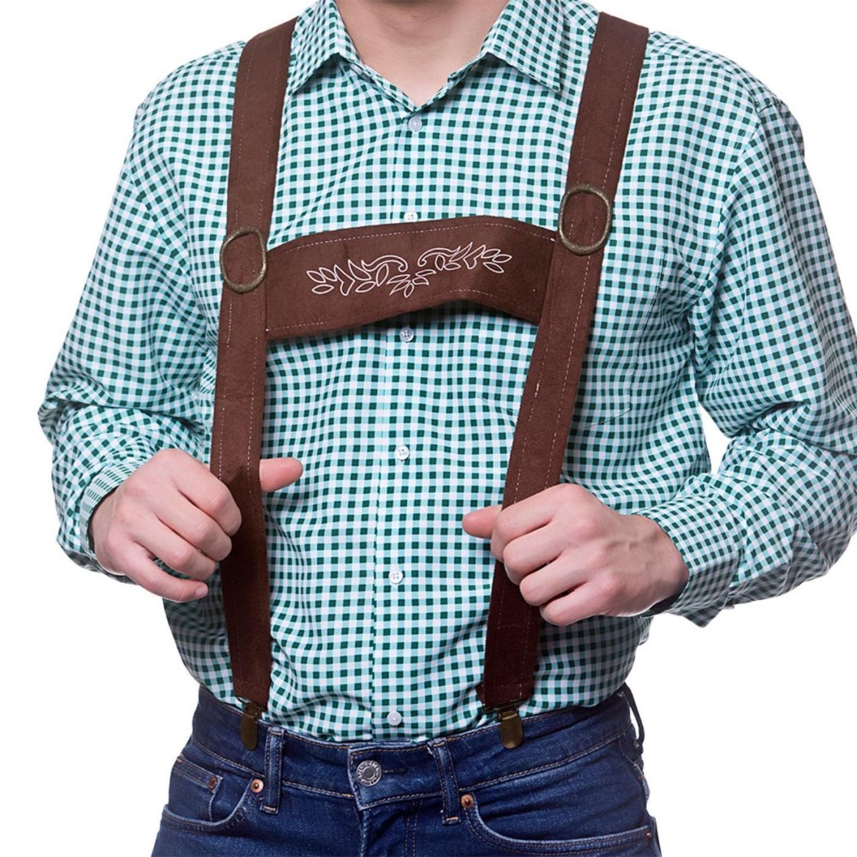 Wicked Costumes Ltd - Authentic Oktoberfest Braces - Men - Fancy Dress Central