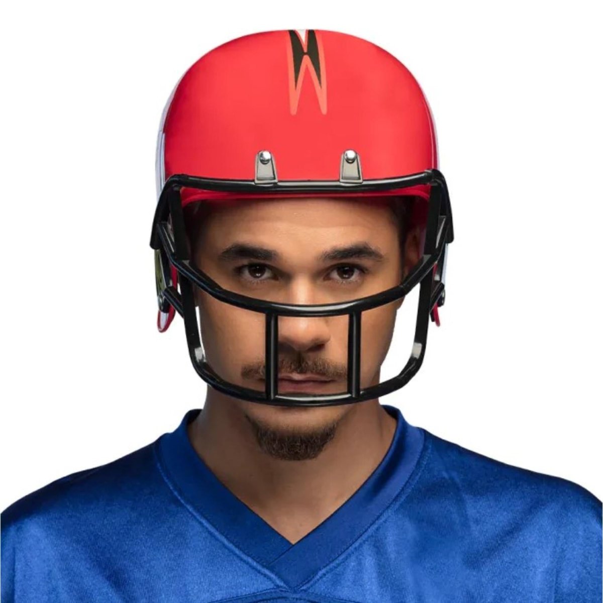 Boland - American Football Helmet (Red) - Adult - Fancy Dress Central