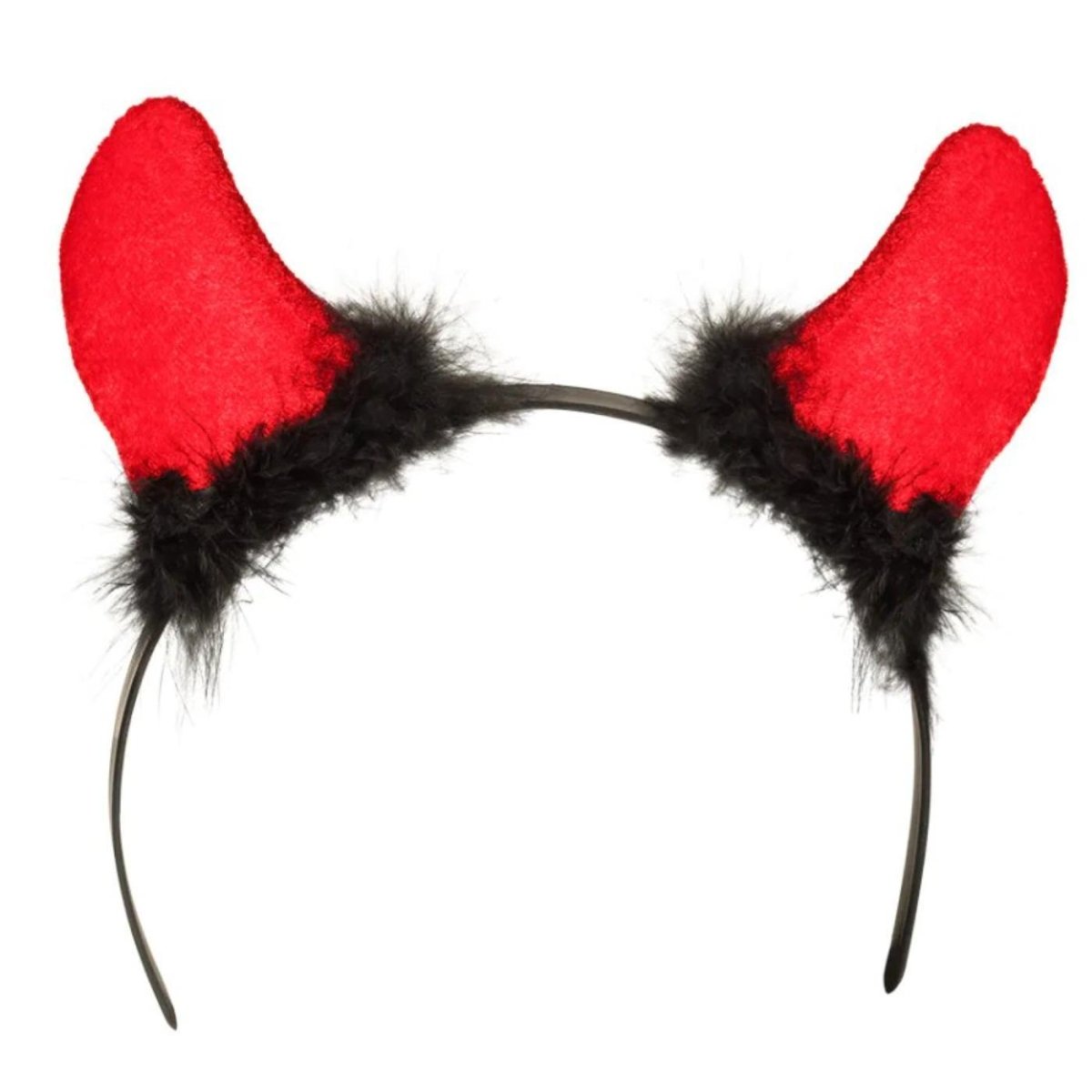 Boland - Red Devil Horns on a Headband - Adult - Fancy Dress Central