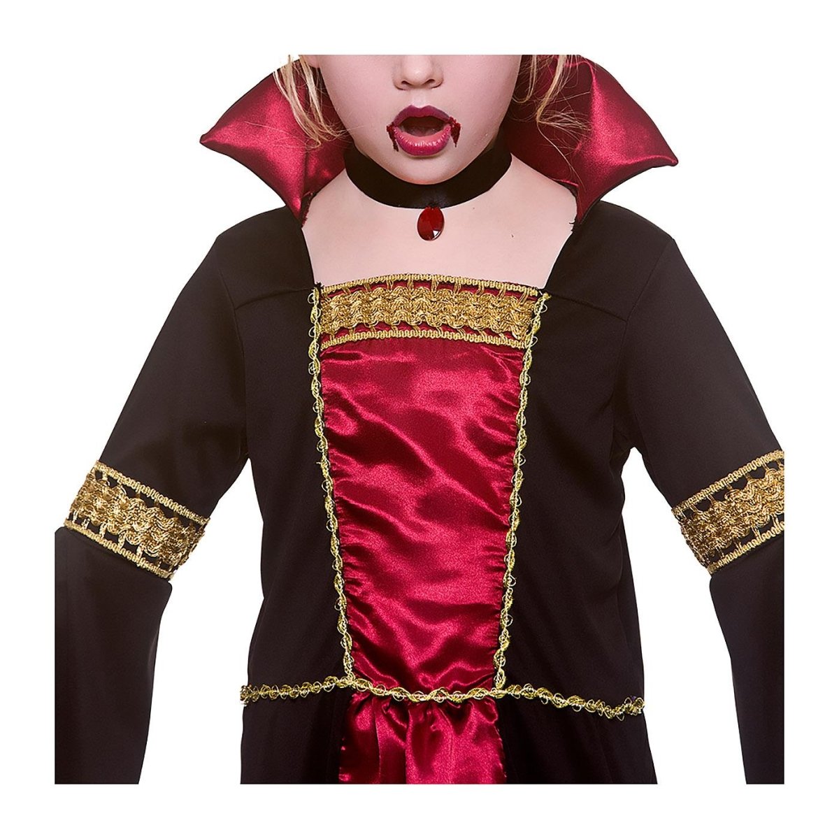 Wicked Costumes - Gothic Vampiress Costume - Girls - Fancy Dress Central