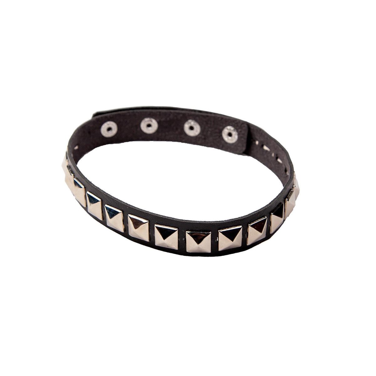 Wicked Costumes Ltd - Punk Studded Choker Necklace - Adult - Fancy Dress Central