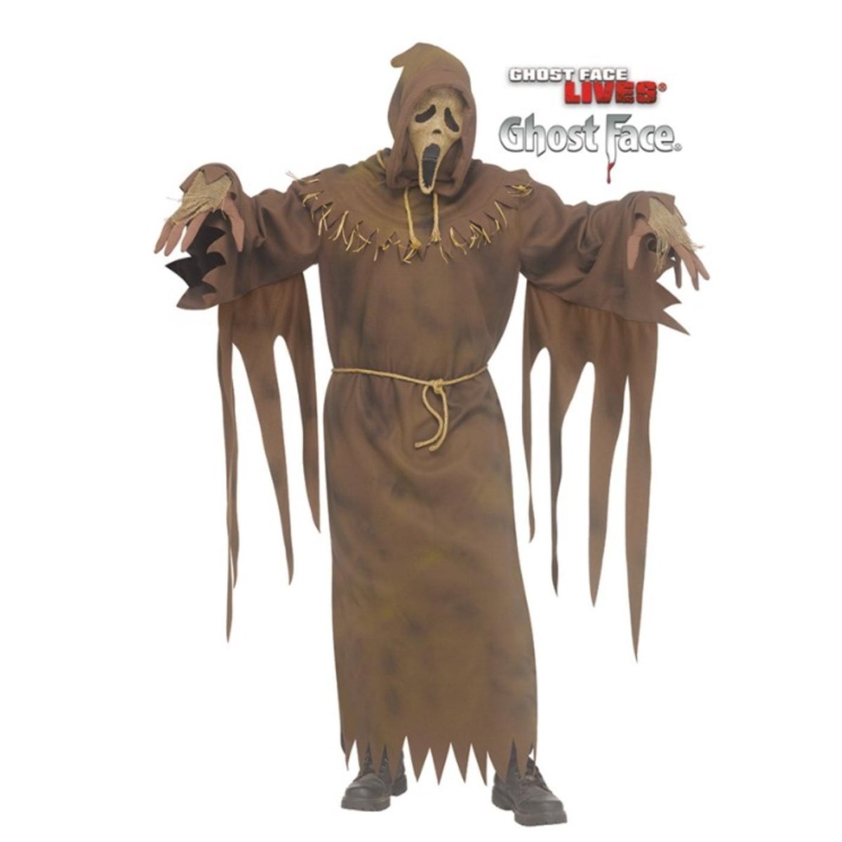 Wicked Costumes - Ghost Face Scarecrow Costume - Adult - Fancy Dress Central