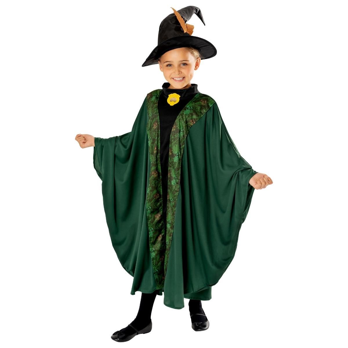 Rubies - Harry Potter Professor Mcgonagall Robe - Girls - Fancy Dress Central