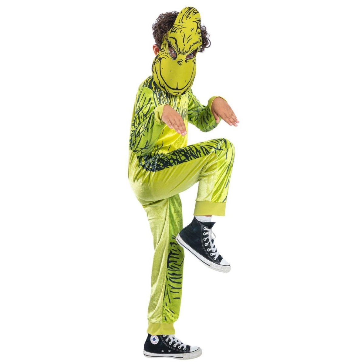 Smiffys - Dr Seuss The Grinch Costume - Child - Fancy Dress Central