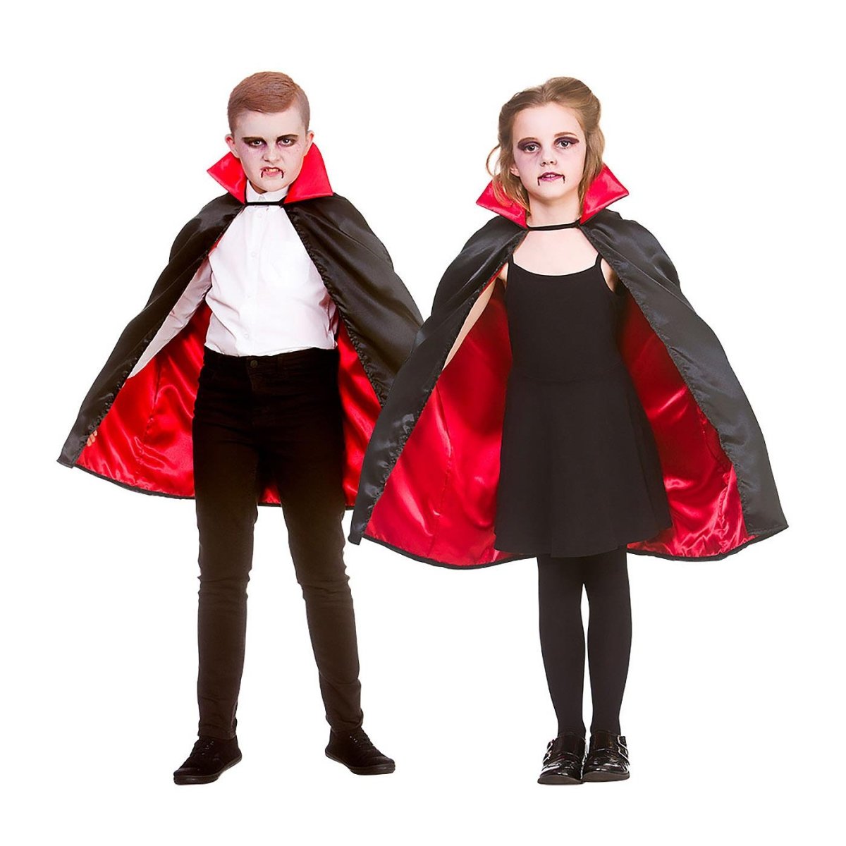 Wicked Costumes Ltd - Vampire Cape (70cm) - Child - Fancy Dress Central