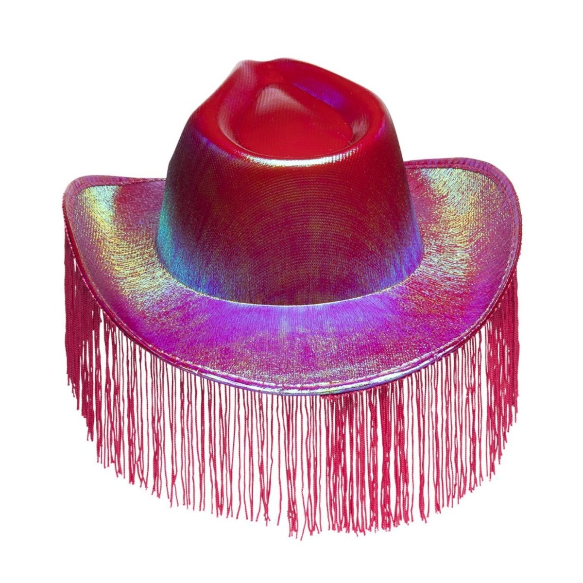 Fancy Dress Central - Fabulous Cowboy Hat (Magenta) - Adult - Fancy Dress Central