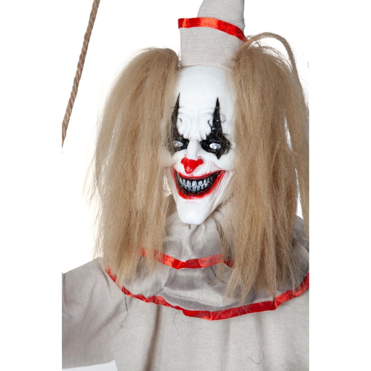 Wicked Costumes Ltd - Freaky Clown on Swing - Party Decoration - Fancy Dress Central