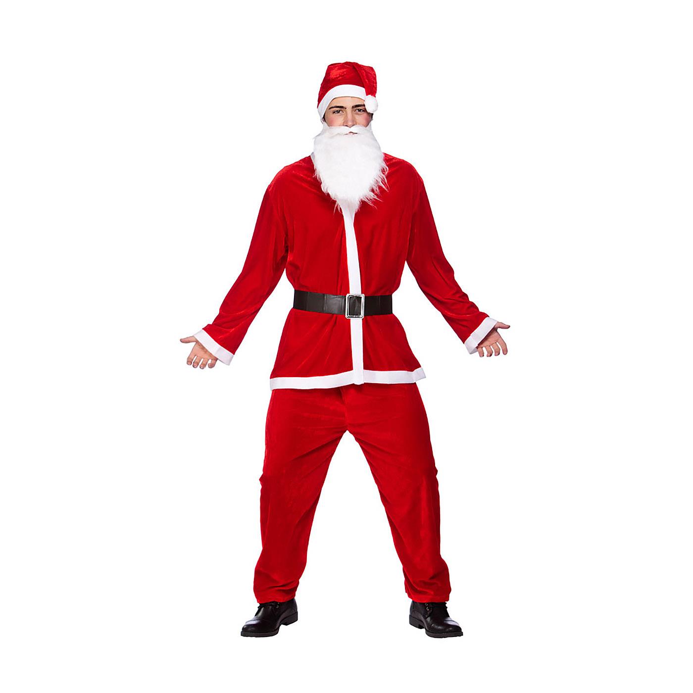Santa Costume (5 Piece) - Men