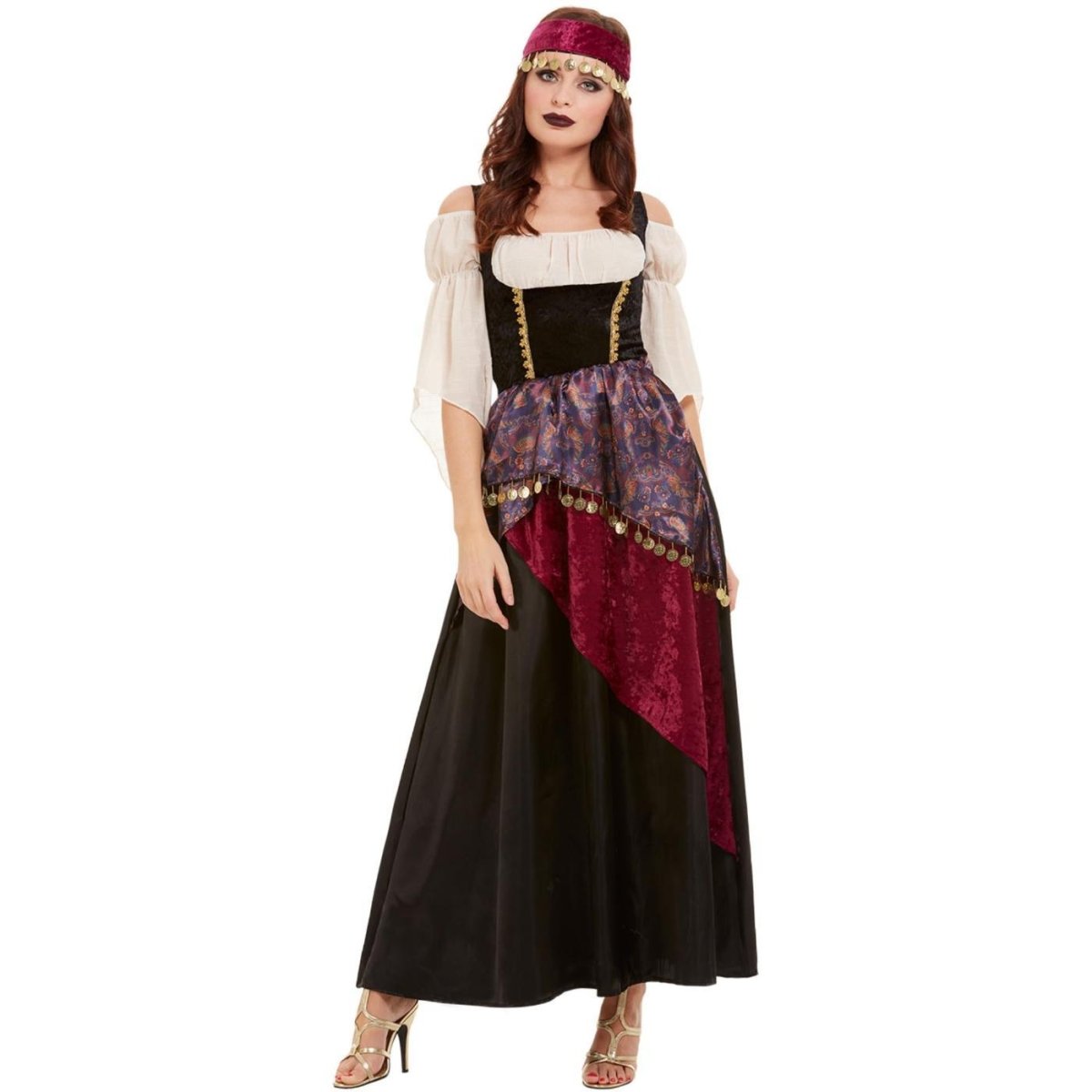 Smiffys - Deluxe Fortune Teller Costume - Women - Fancy Dress Central