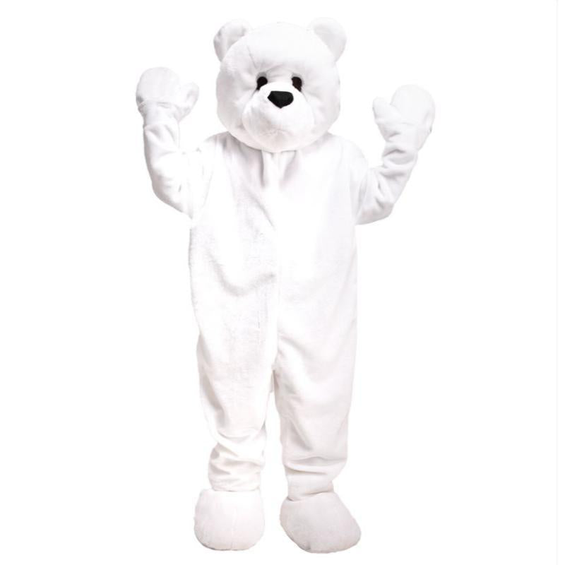 Polar Bear Giant Mascot Costume - Adult