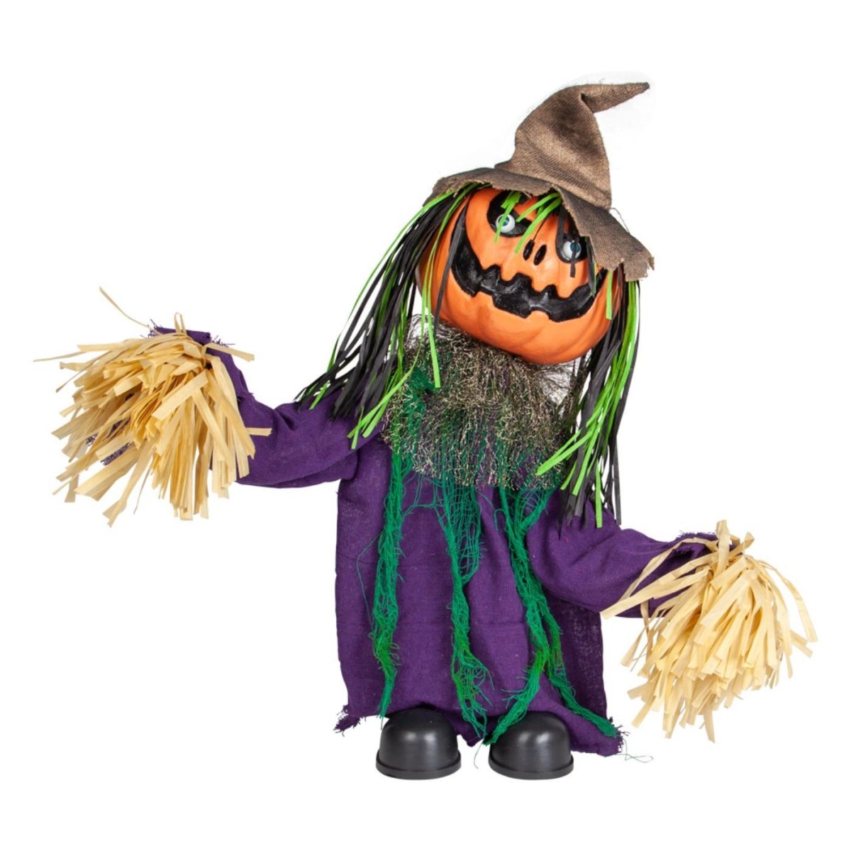 Wicked Costumes Ltd - Dancing Pumpkin Scarecrow - Party Decoration - Fancy Dress Central