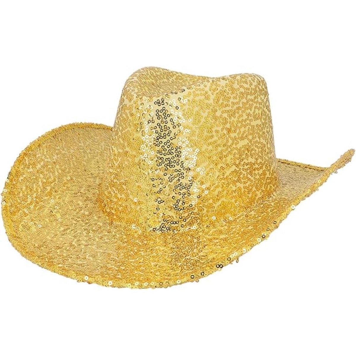 Fancy Dress Central - Rodeo Party Cowboy Hat (Gold) - Adult - Fancy Dress Central