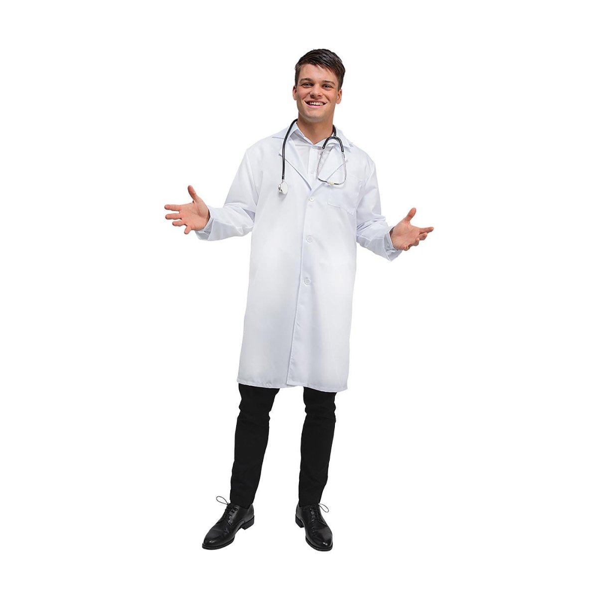 Wicked Costumes - Doctors Lab Coat - Men - Fancy Dress Central