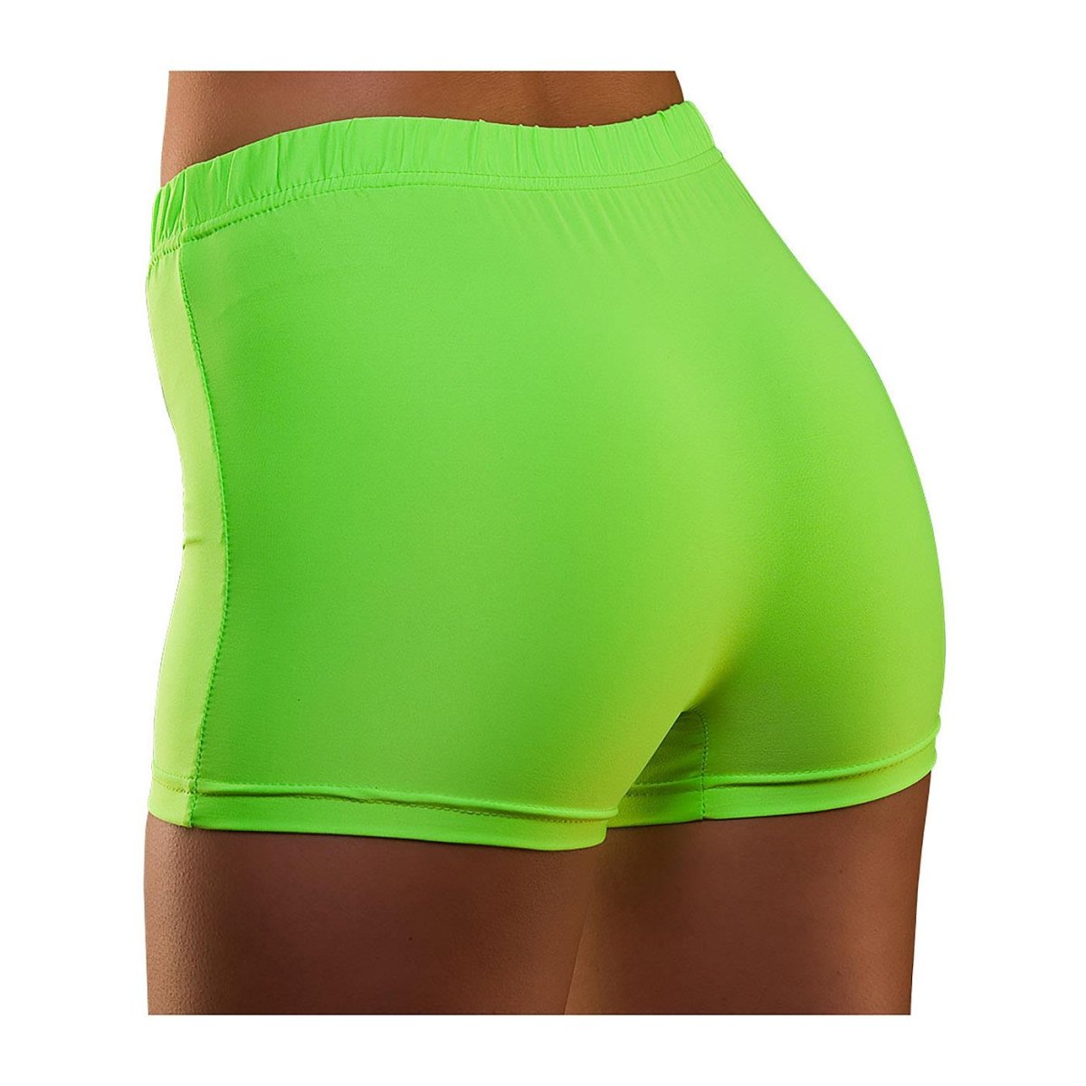 Wicked Costumes - Hot Pant Shorts (Neon Green) - Women - Fancy Dress Central