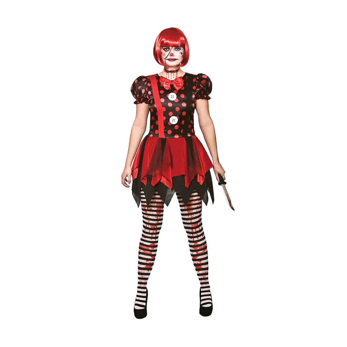 Wicked Costumes - Horror Clown Costume - Women - Fancy Dress Central