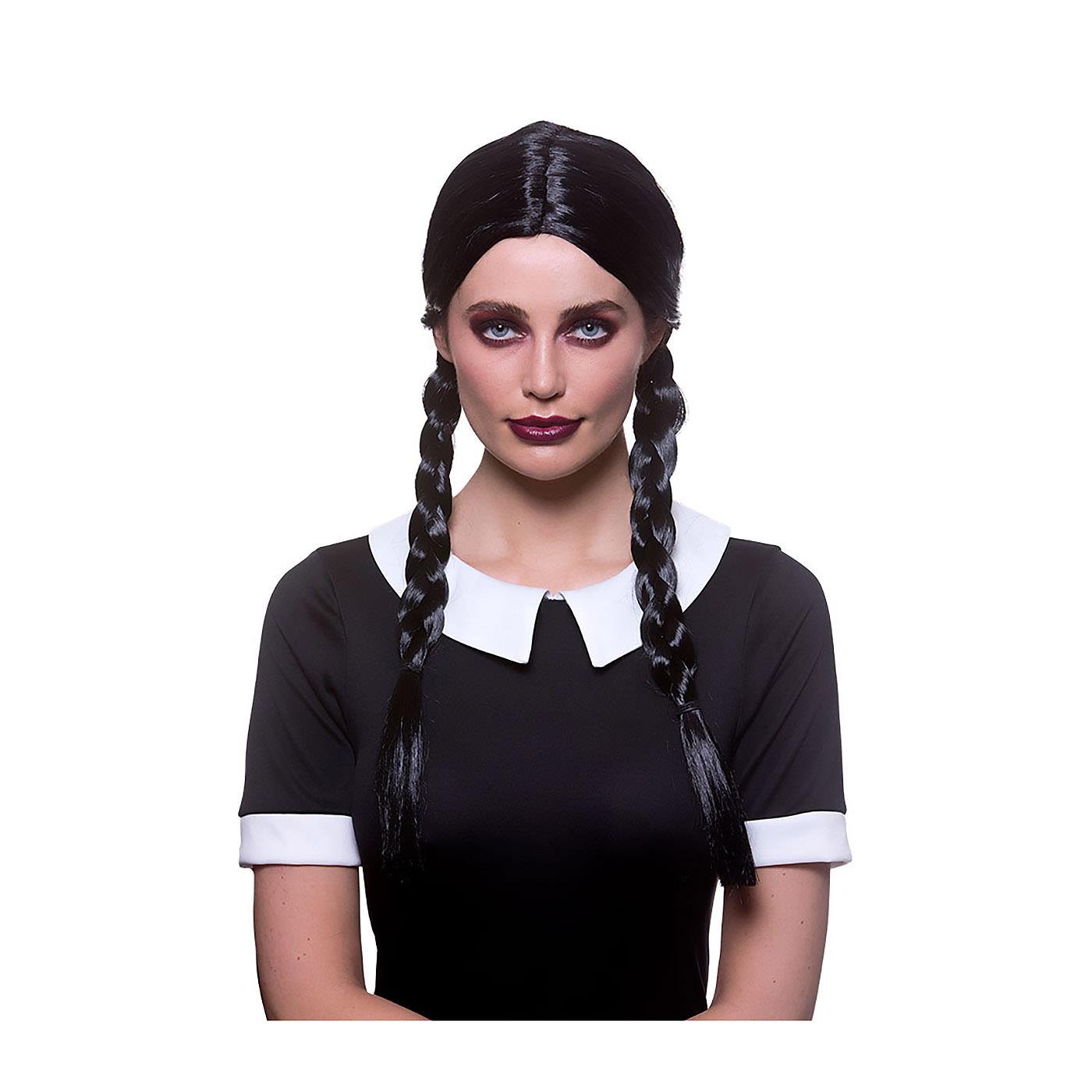 Creepy School Girl Wig - Adult