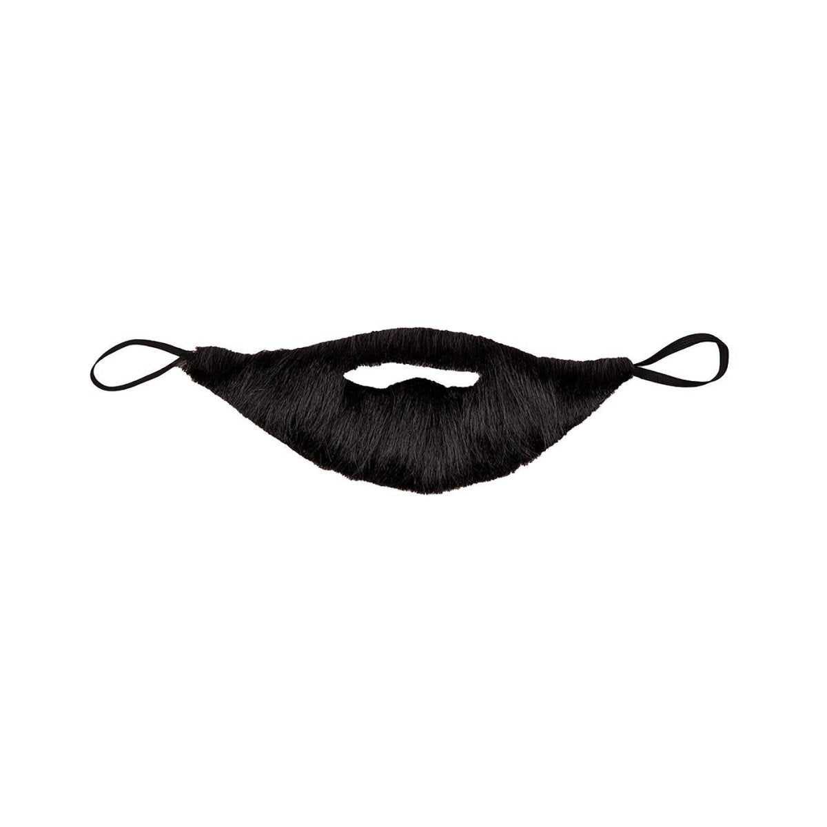 Wicked Costumes Ltd - Realistic Beard (Black) - Adult - Fancy Dress Central
