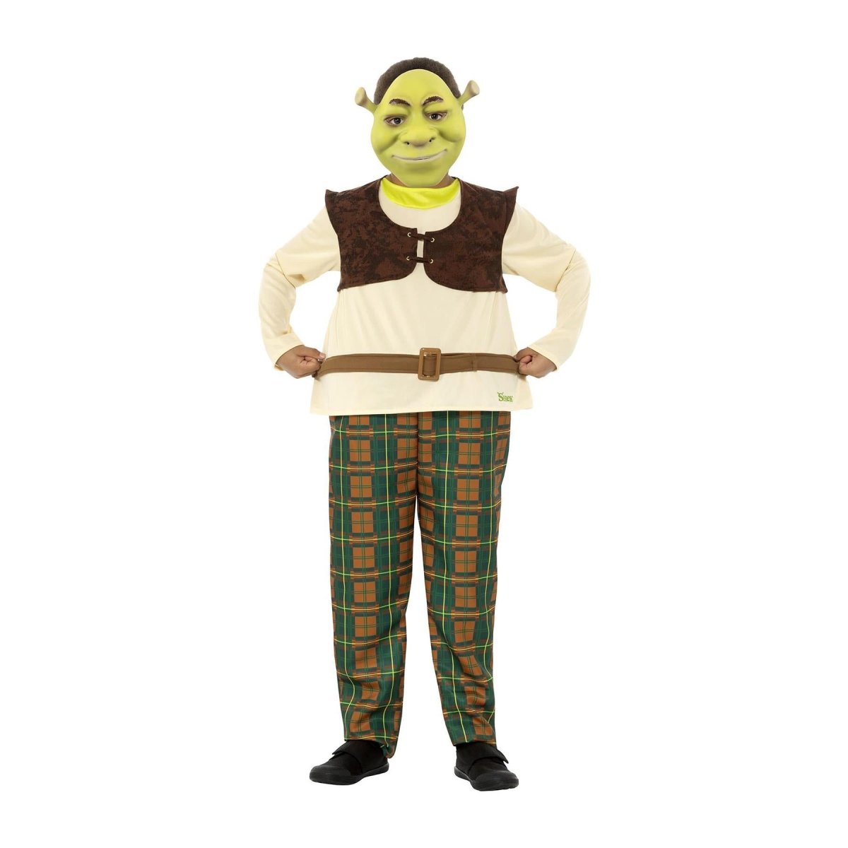 Smiffys - Shrek Costume - Boys - Fancy Dress Central