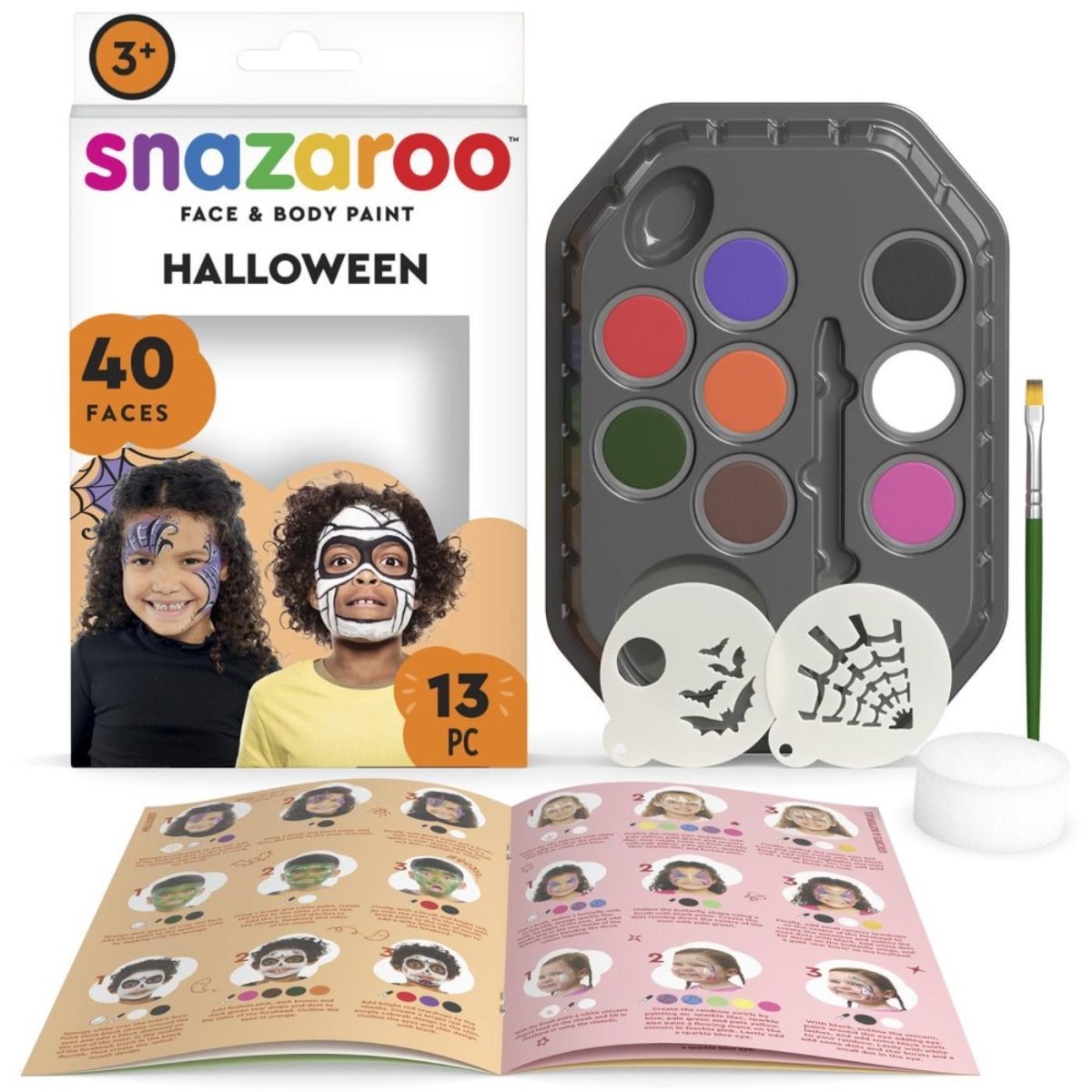 Colart - Face Paint Kit - Halloween - Fancy Dress Central