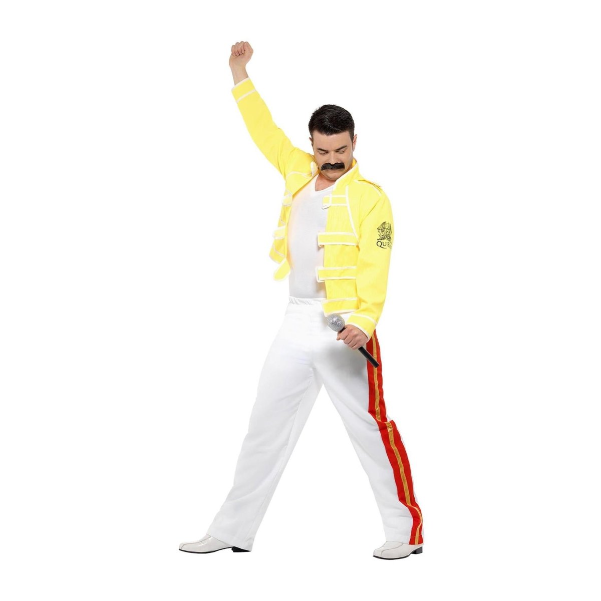 Smiffys - Queen Freddie Mercury Costume - Men - Fancy Dress Central