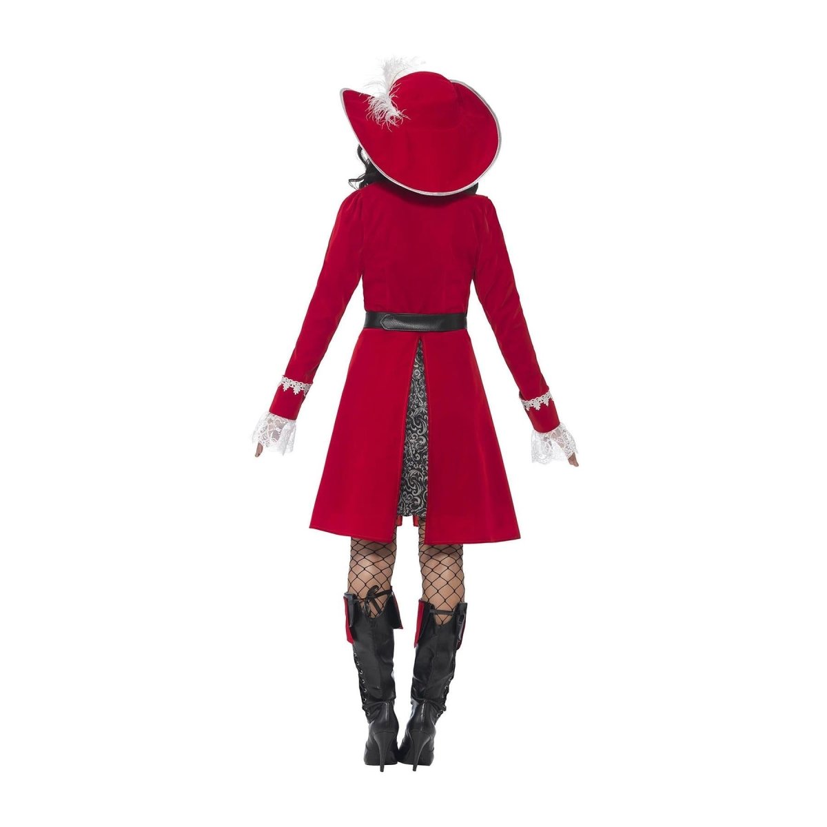 Smiffys - Deluxe Pirate Captain Costume - Women - Fancy Dress Central