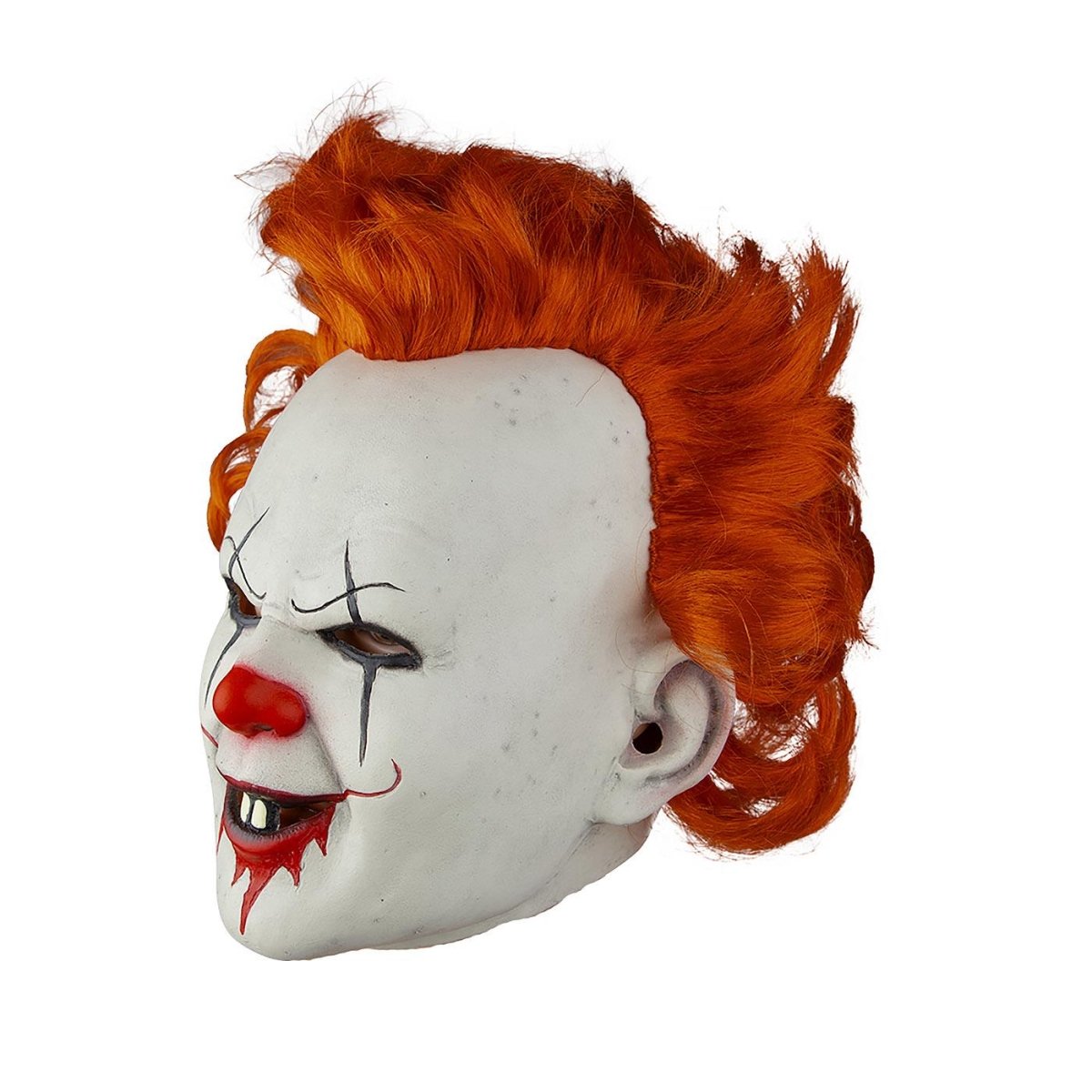 Wicked Costumes Ltd - Red Haired Clown Mask - Adult - Fancy Dress Central