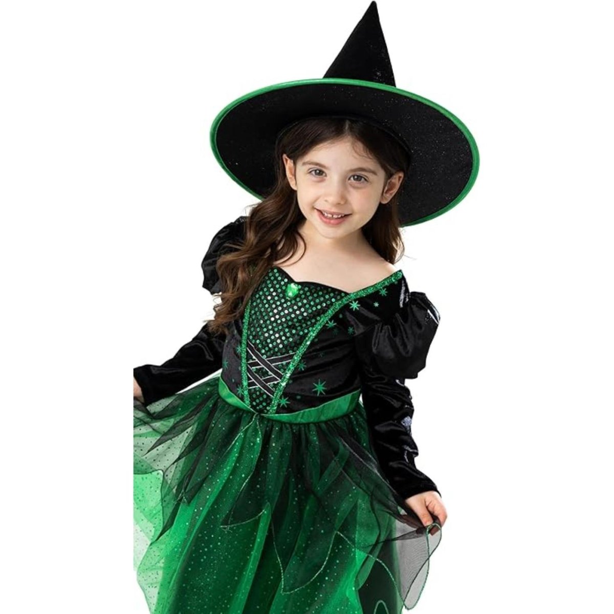 Blues Group - Wicked Witch Costume - Girls - Fancy Dress Central