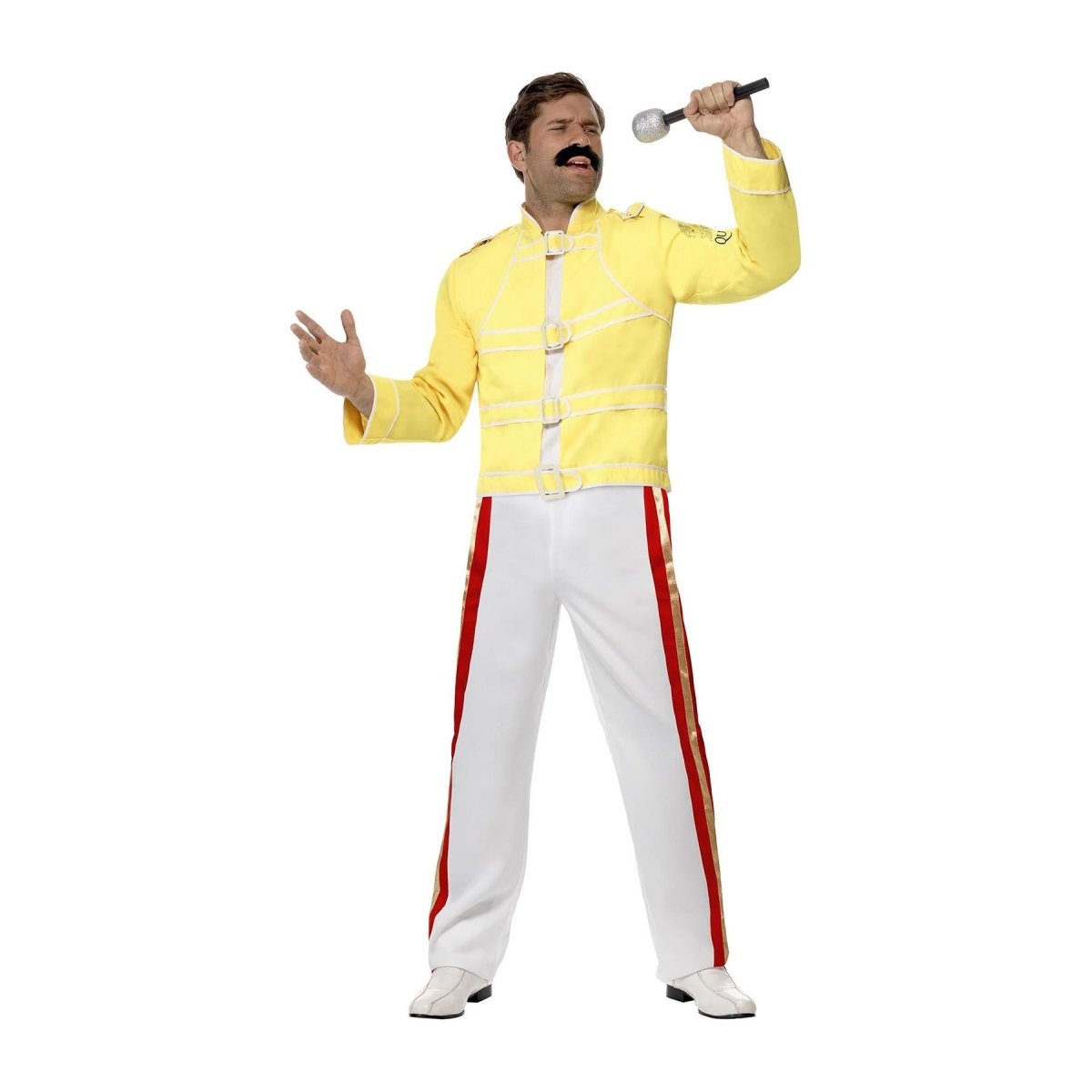 Smiffys - Queen Freddie Mercury Costume - Men - Fancy Dress Central