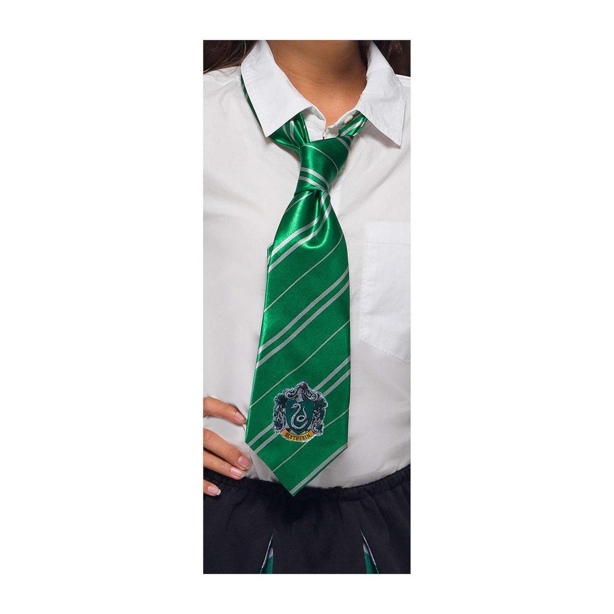 Rubies Masquerade Co. (UK) Ltd - Harry Potter House Tie (Slytherin) - Child - Fancy Dress Central