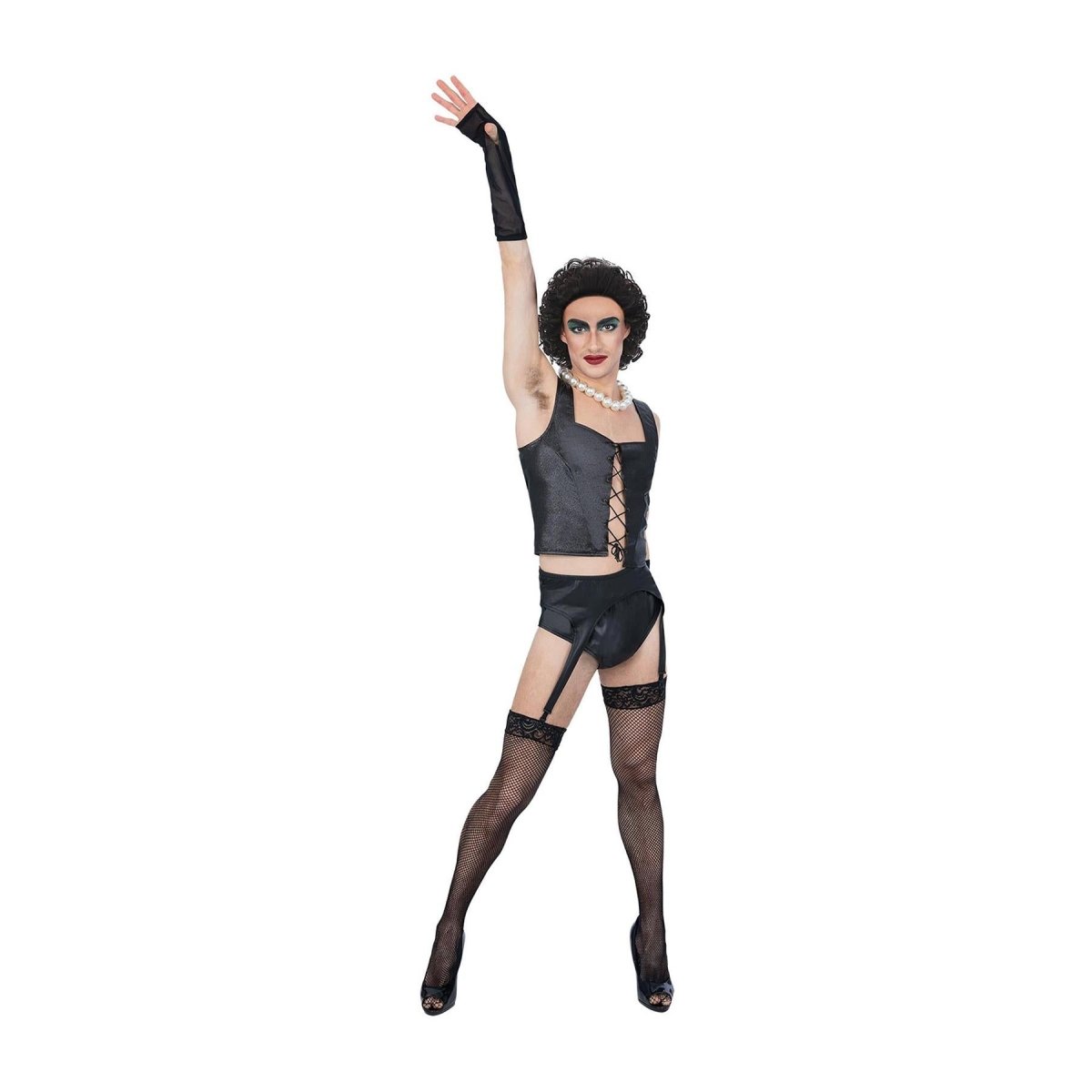 Smiffys - Rocky Horror Show Frank N Furter Costume - Men - Fancy Dress Central