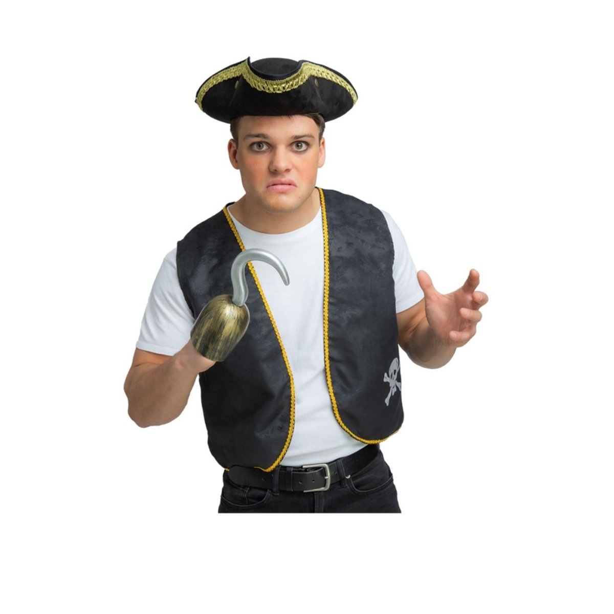 Wicked Costumes Ltd - Pirate Hook - Adult - Fancy Dress Central