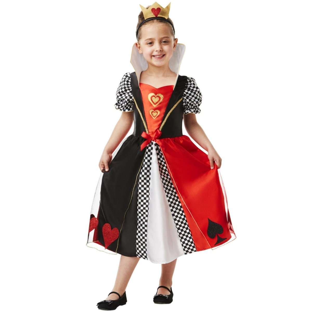 Rubies - Red Queen Costume - Girls - Fancy Dress Central
