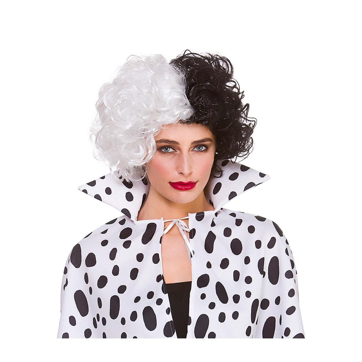 Wicked Costumes Ltd - Dalmatian Lady Wig - Adult - Fancy Dress Central