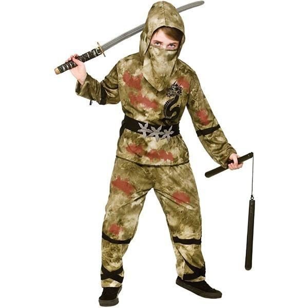 Wicked Costumes - Zombie Ninja Costume - Child - Fancy Dress Central
