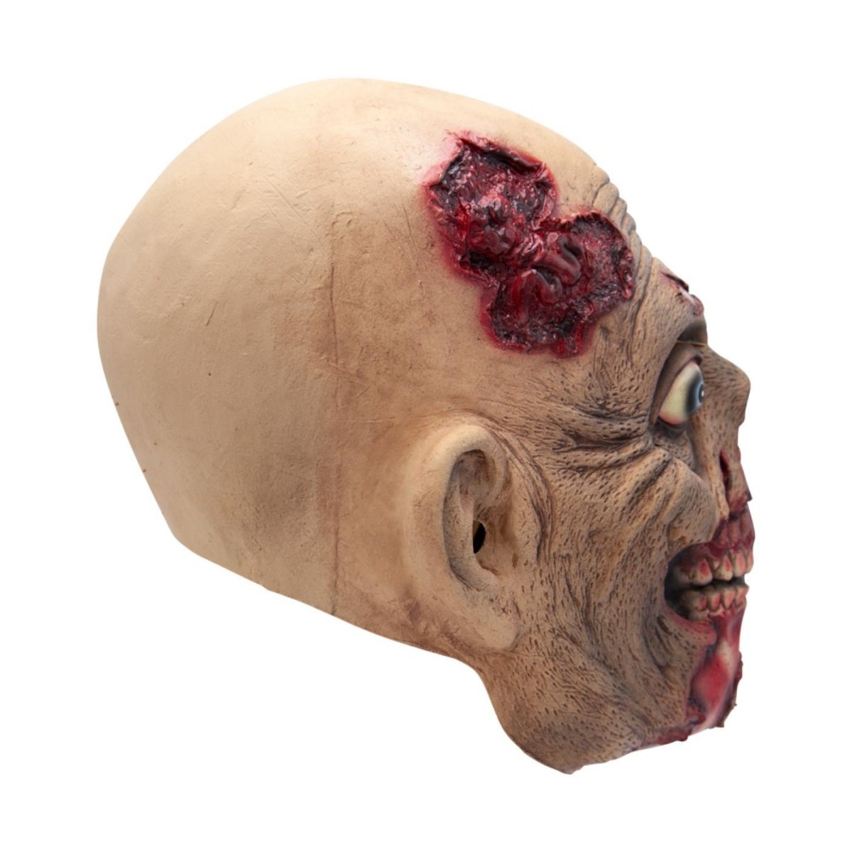 Wicked Costumes Ltd - Wounded Zombie Mask - Adult - Fancy Dress Central
