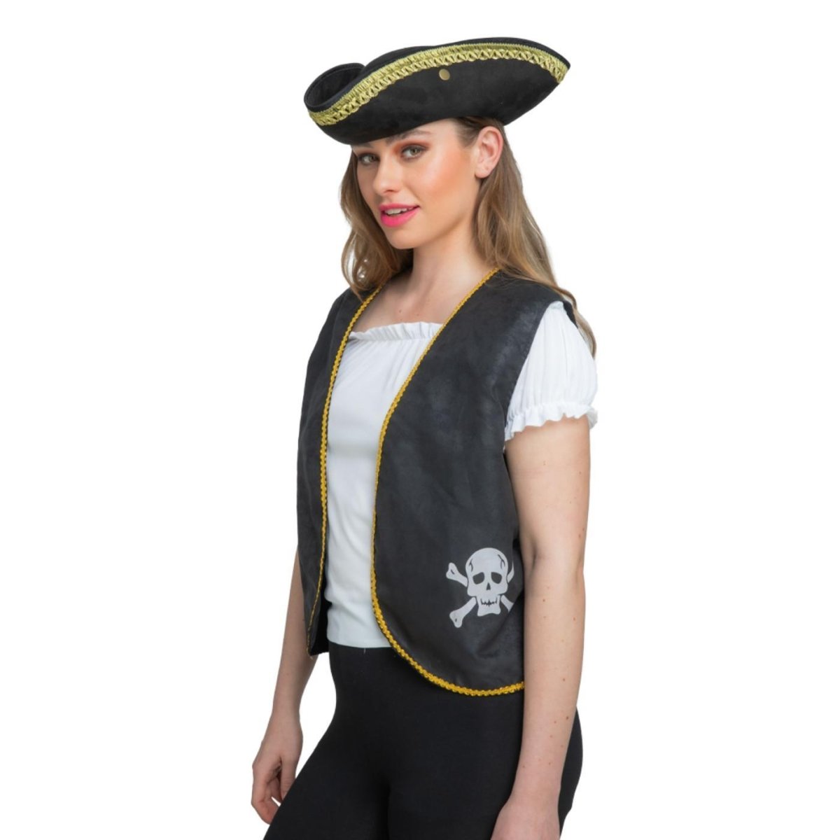 Wicked Costumes Ltd - Pirate Waistcoat - Adult - Fancy Dress Central