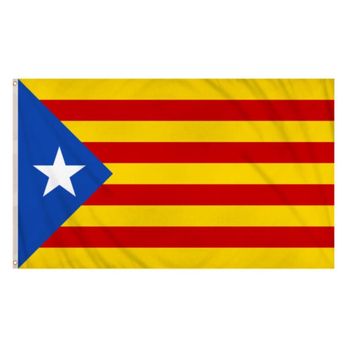 Henbrandt - Estelada Catalunya Flag (5ft x 3ft) - Fancy Dress Central