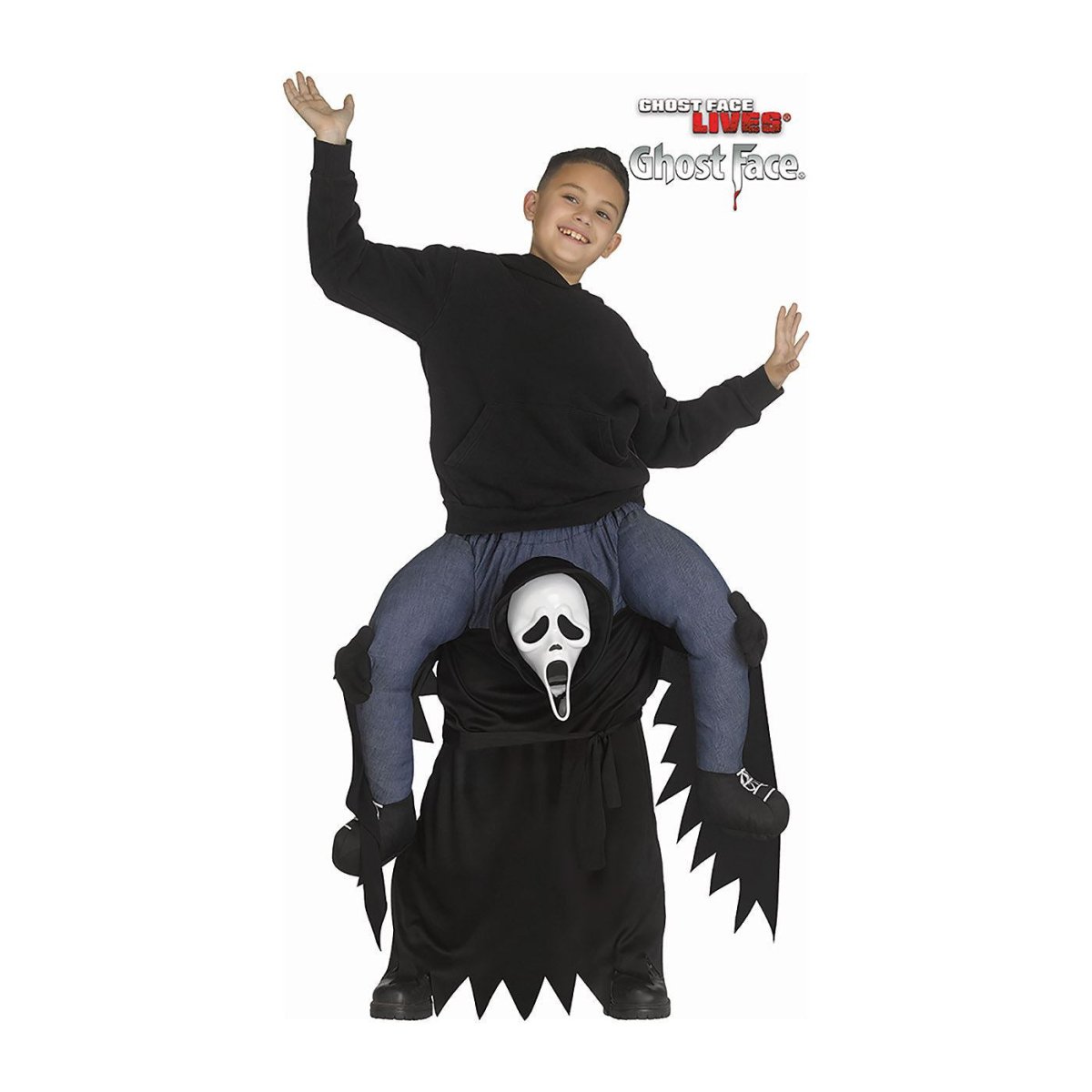 Wicked Costumes - Ghost Face Carry Me Costume - Child - Fancy Dress Central