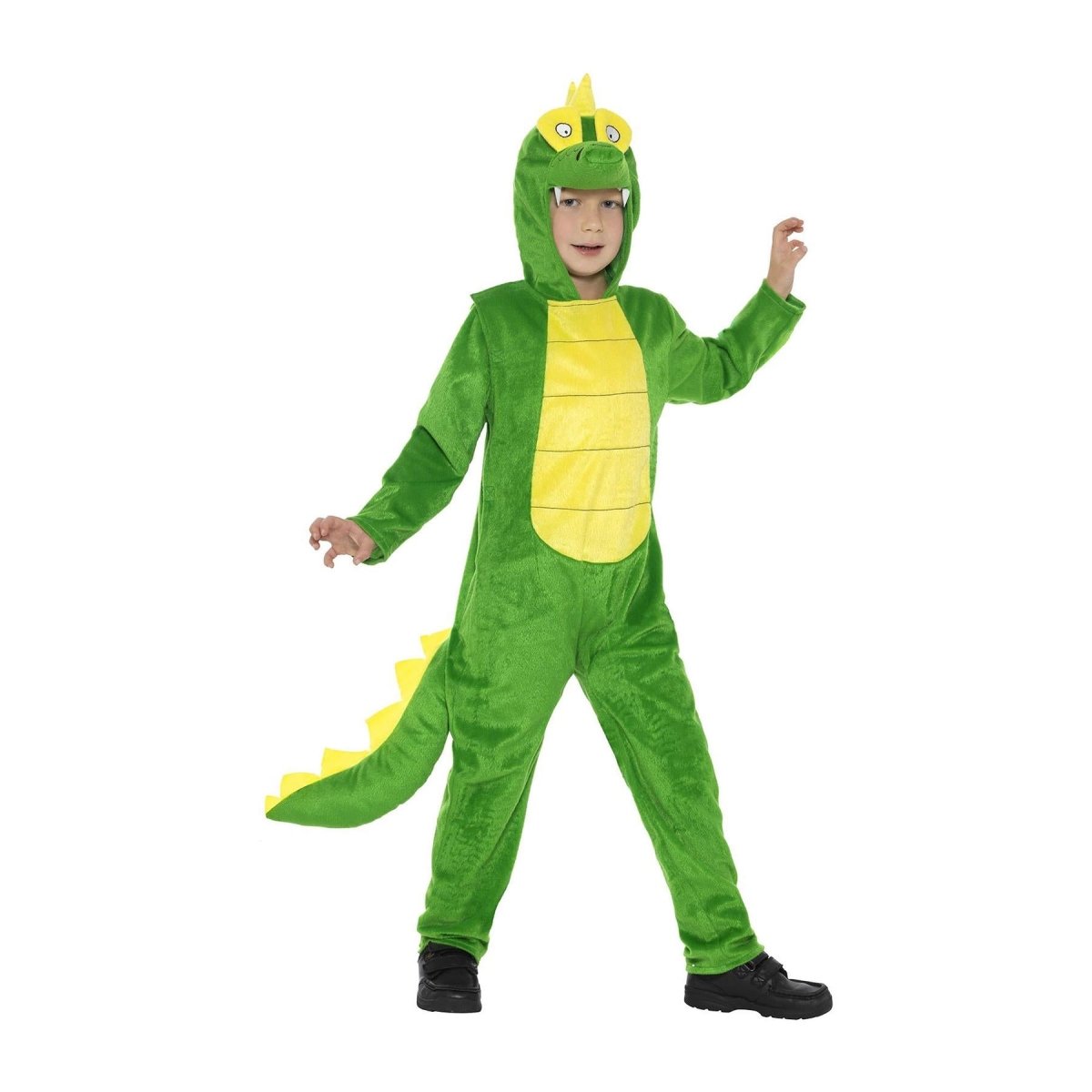 Smiffys - Deluxe Green Crocodile Costume - Child - Fancy Dress Central