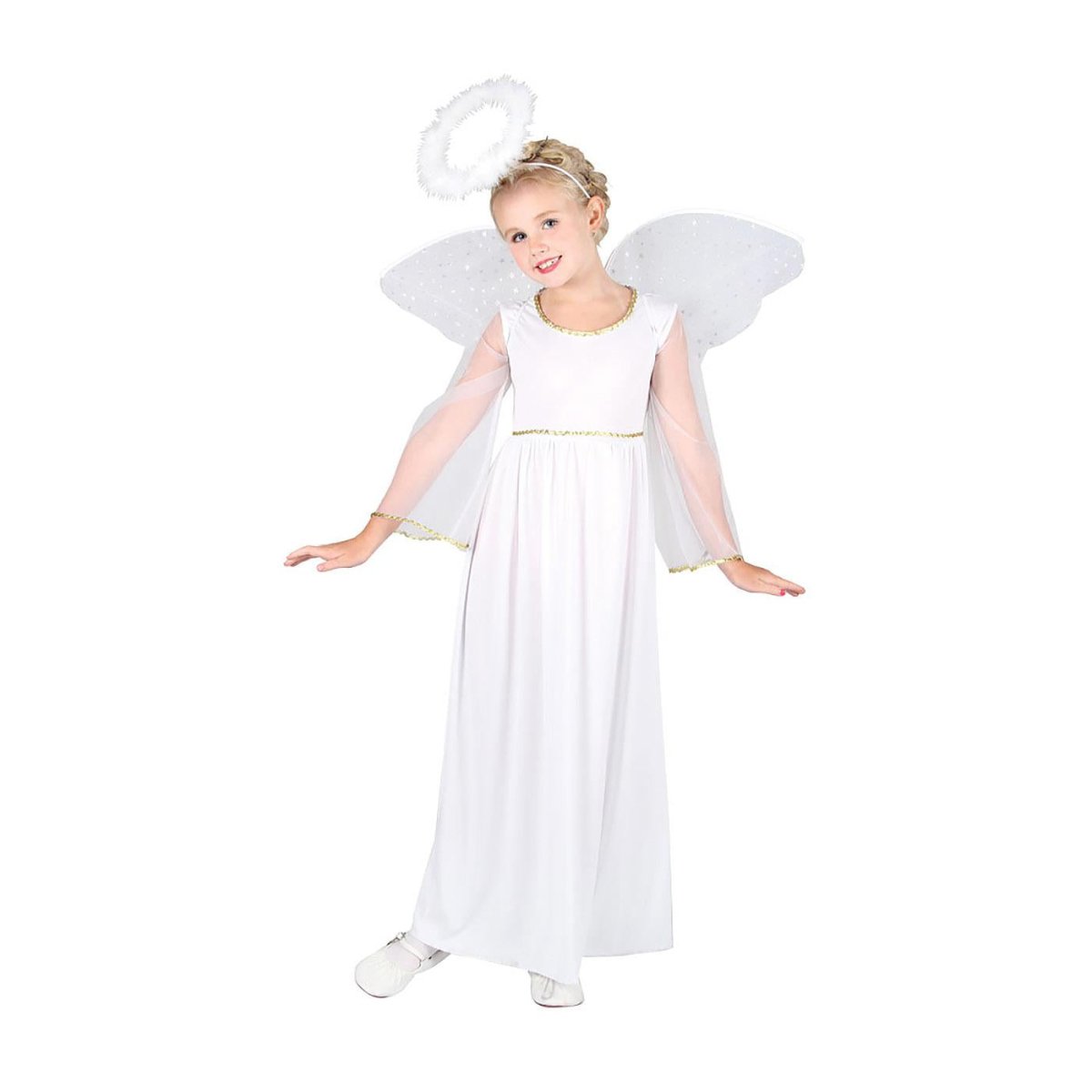Wicked Costumes - Nativity Angel Costume - Girls - Fancy Dress Central
