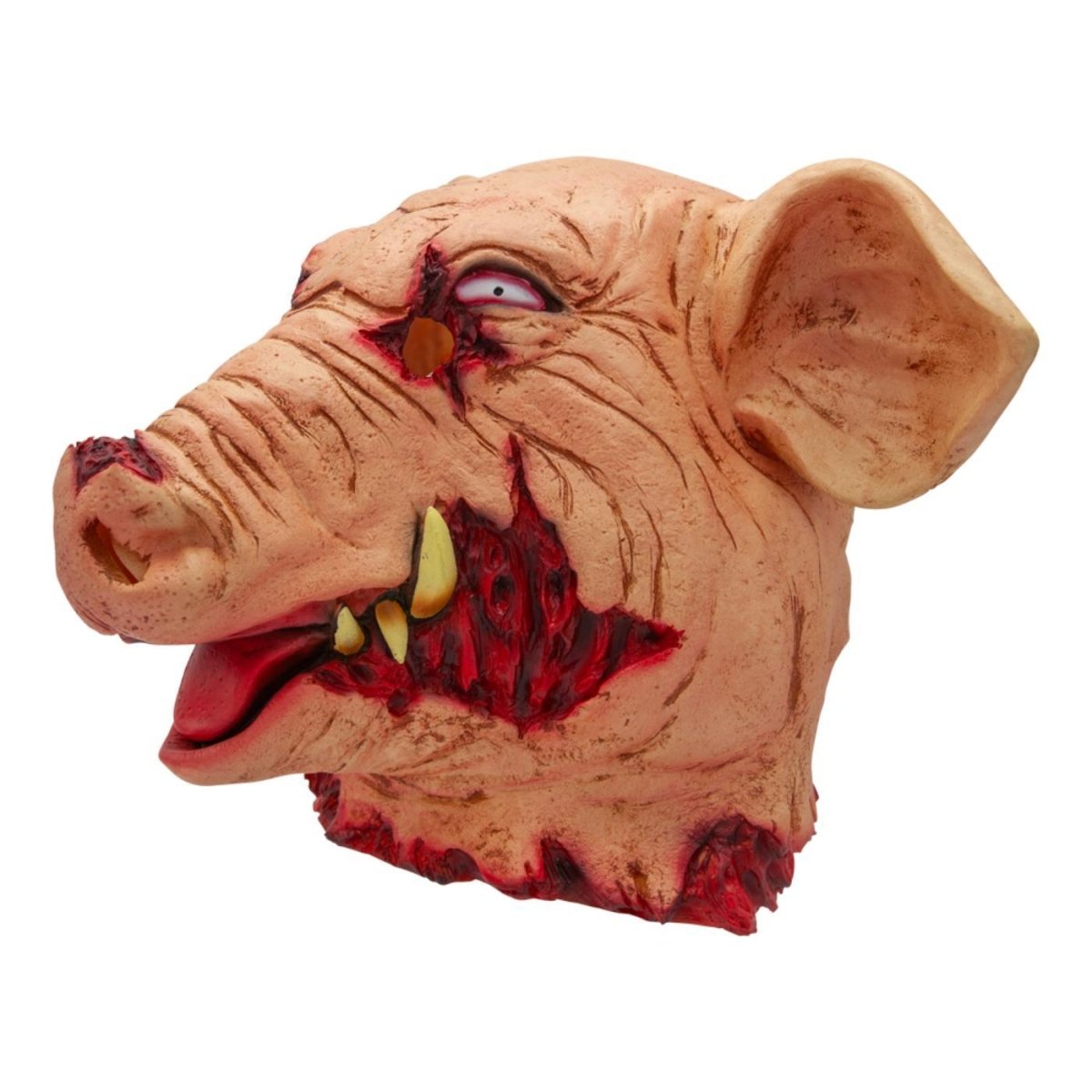 Wicked Costumes Ltd - Slaughtered Pig Mask - Adult - Fancy Dress Central